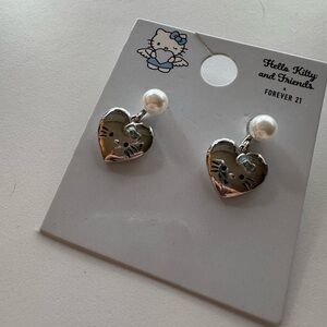 Forever 21x Hello Kitty Drop Earrings